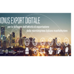 Bonus Export digitale – Contributo 70% a fondo perduto per l’internazionalizzazione